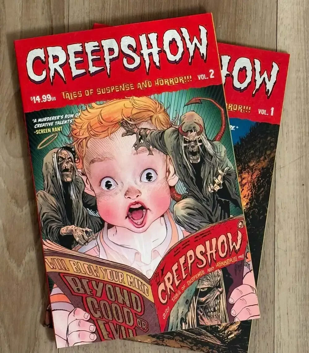 Creepshow: Tales of Suspense and Horror Vol. 1 & Vol. 2 Trade Paperback Bundle